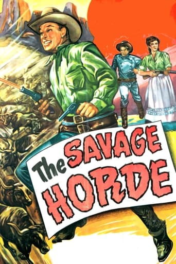 The Savage Horde Poster of The Savage Horde