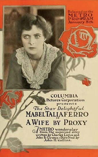 A Wife by Proxy Poster of A Wife by Proxy