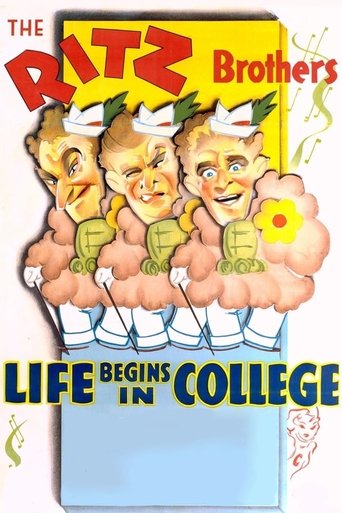 Life Begins in College Poster of Life Begins in College