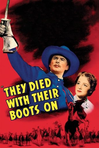 They Died with Their Boots On Poster of They Died with Their Boots On
