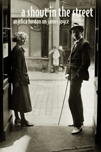 Anjelica Huston on James Joyce: A Shout in the Street Poster of Anjelica Huston on James Joyce: A Shout in the Street