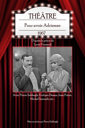 Pour avoir Adrienne Poster of Pour avoir Adrienne