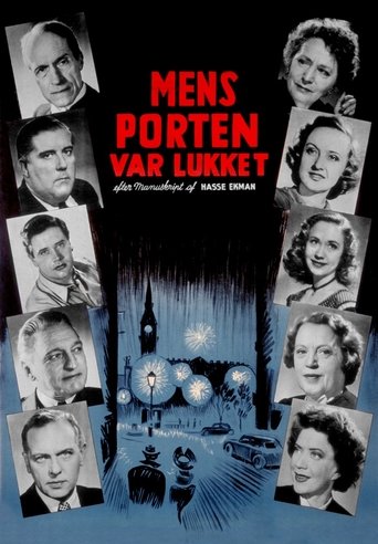 Mens porten var lukket Poster of Mens porten var lukket