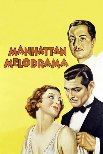 Manhattan Melodrama Poster of Manhattan Melodrama