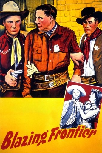 Blazing Frontier Poster of Blazing Frontier