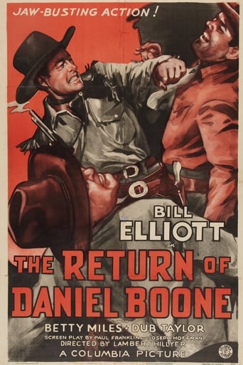The Return of Daniel Boone Poster of The Return of Daniel Boone
