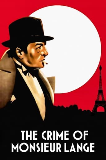 The Crime of Monsieur Lange Poster of The Crime of Monsieur Lange