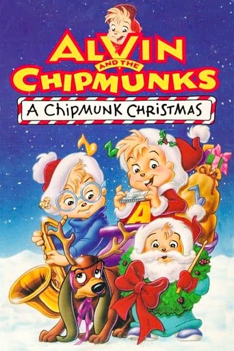 A Chipmunk Christmas Poster of A Chipmunk Christmas