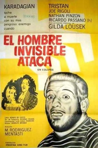 El hombre invisible ataca Poster of El hombre invisible ataca