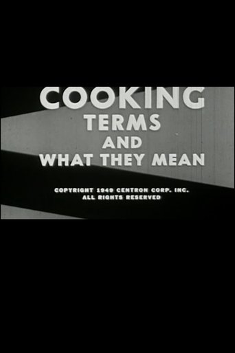 Cooking: Terms and What They Mean Poster of Cooking: Terms and What They Mean