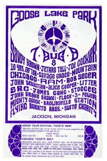 Goose Lake International Music Festival Poster of Goose Lake International Music Festival
