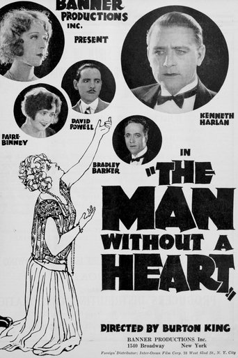 The Man Without a Heart Poster of The Man Without a Heart