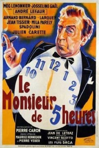 Le Monsieur de 5 heures Poster of Le Monsieur de 5 heures