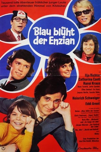 Blau blüht der Enzian Poster of Blau blüht der Enzian