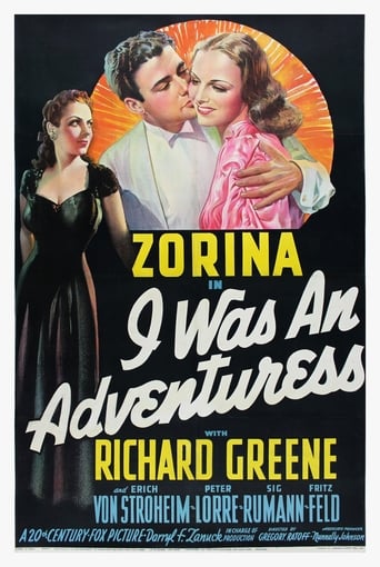 I Was an Adventuress Poster of I Was an Adventuress