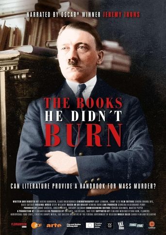 The Books He Didn't Burn Poster of The Books He Didn't Burn