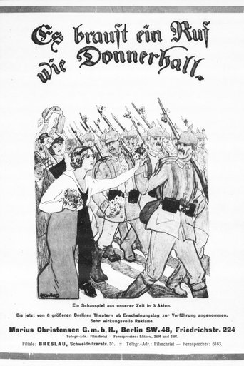 Es braust ein Ruf wie Donnerhall Poster of Es braust ein Ruf wie Donnerhall