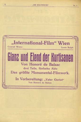 Glanz und Elend der Kurtisanen Poster of Glanz und Elend der Kurtisanen
