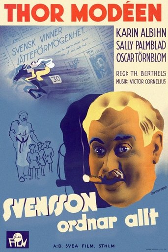 Svensson ordnar allt! Poster of Svensson ordnar allt!