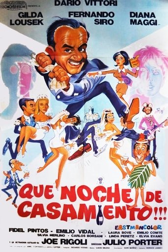 ¡Qué noche de casamiento! Poster of ¡Qué noche de casamiento!