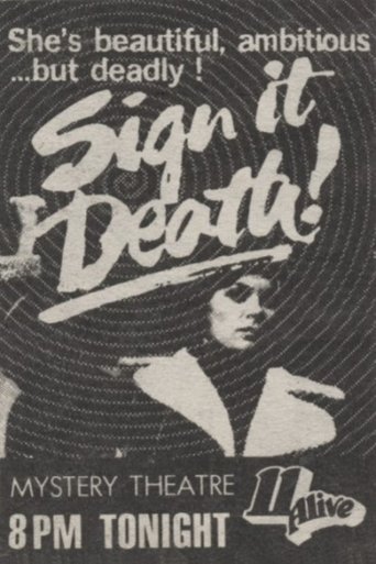 Sign it Death Poster of Sign it Death