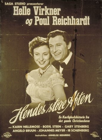 Hendes store aften Poster of Hendes store aften