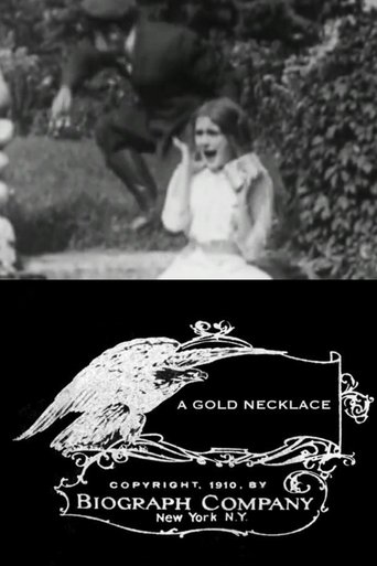 A Gold Necklace Poster of A Gold Necklace