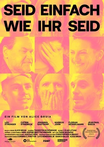 Seid einfach wie ihr seid Poster of Seid einfach wie ihr seid