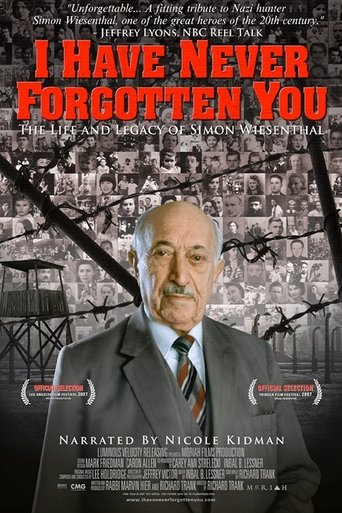 I Have Never Forgotten You: The Life & Legacy of Simon Wiesenthal Poster of I Have Never Forgotten You: The Life & Legacy of Simon Wiesenthal