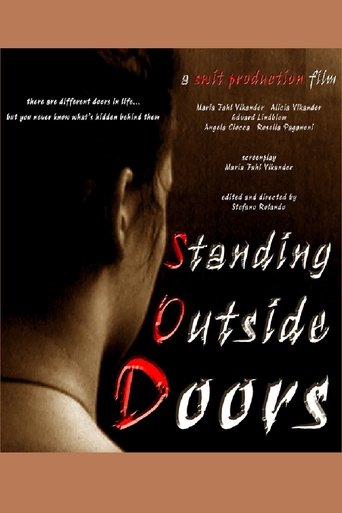 Standing Outside Doors Poster of Standing Outside Doors
