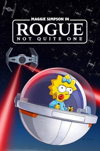 Maggie Simpson in "Rogue Not Quite One" Poster of Maggie Simpson in "Rogue Not Quite One"