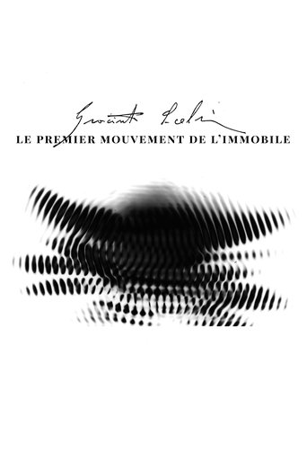 The First Motion of the Immovable Poster of The First Motion of the Immovable
