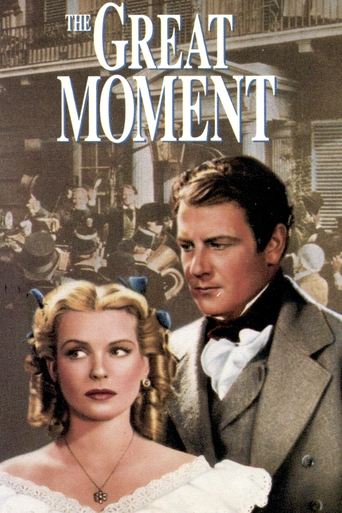The Great Moment Poster of The Great Moment