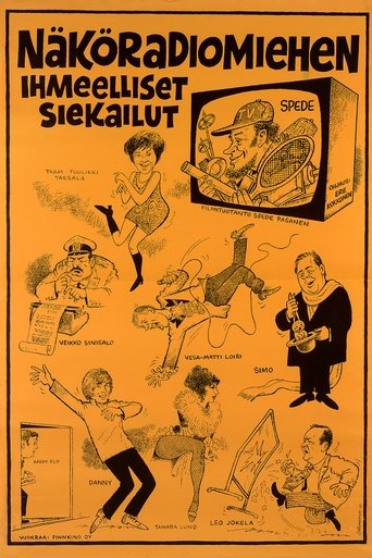 Näköradiomiehen ihmeelliset siekailut Poster of Näköradiomiehen ihmeelliset siekailut