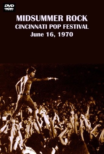 Midsummer Rock: The Cincinnati Pop Festival 1970 Poster of Midsummer Rock: The Cincinnati Pop Festival 1970