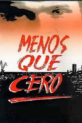 Menos que cero Poster of Menos que cero
