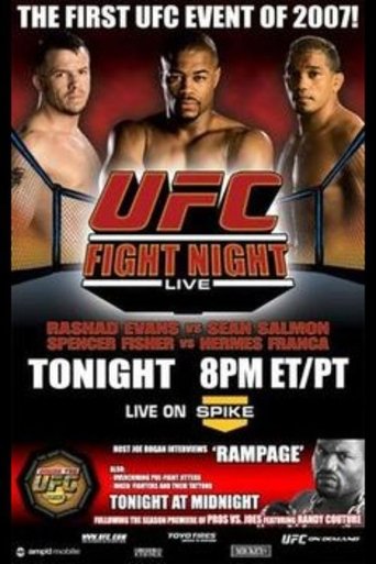 UFC Fight Night 8: Evans vs. Salmon Poster of UFC Fight Night 8: Evans vs. Salmon