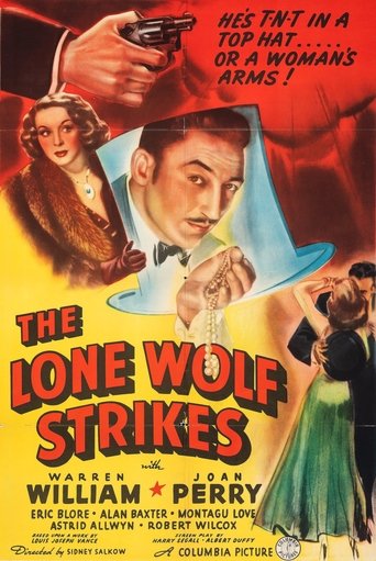 The Lone Wolf Strikes Poster of The Lone Wolf Strikes