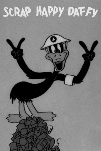 Scrap Happy Daffy Poster of Scrap Happy Daffy