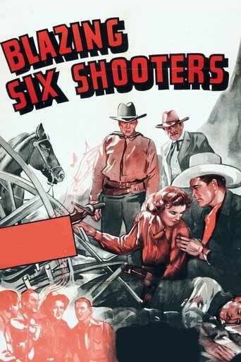 Blazing Six Shooters Poster of Blazing Six Shooters