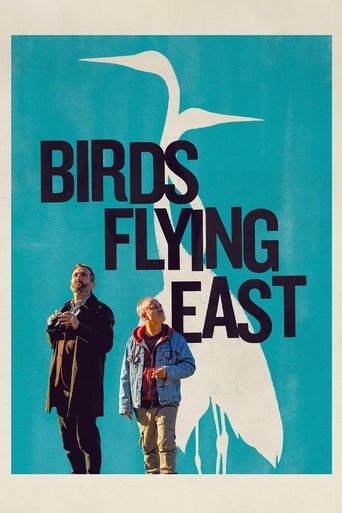 Birds Flying East Poster of Birds Flying East