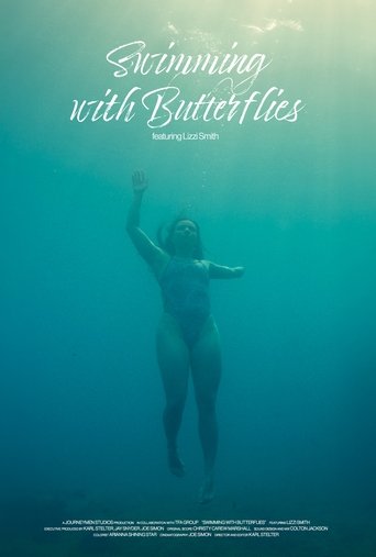 Swimming with Butterflies Poster of Swimming with Butterflies