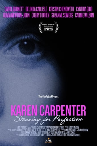 Karen Carpenter: Starving for Perfection Poster of Karen Carpenter: Starving for Perfection