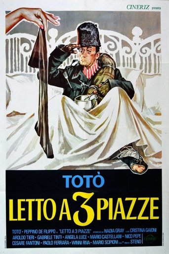 Letto a tre piazze Poster of Letto a tre piazze