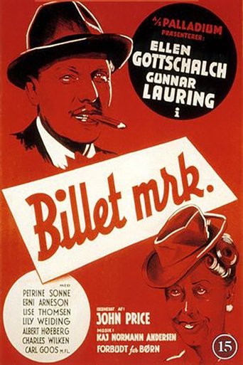 Billet mrk. Poster of Billet mrk.