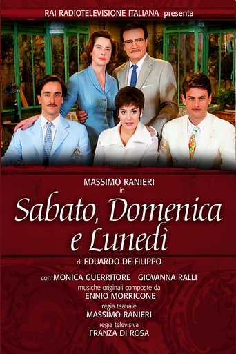 Sabato, domenica e lunedì Poster of Sabato, domenica e lunedì