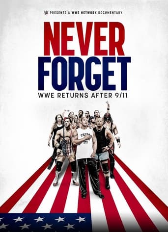 Never Forget: WWE Returns After 9/11 Poster of Never Forget: WWE Returns After 9/11