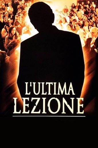 L'ultima lezione Poster of L'ultima lezione