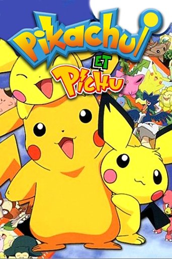Pikachu & Pichu Poster of Pikachu & Pichu