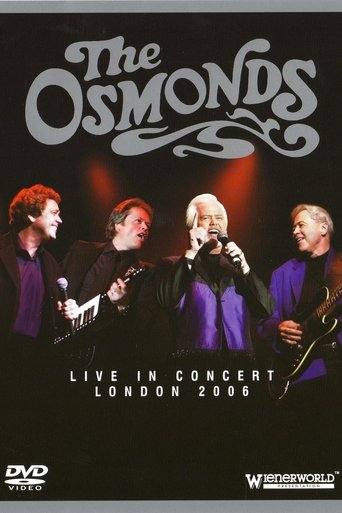 The Osmonds Live In Concert London Poster of The Osmonds Live In Concert London